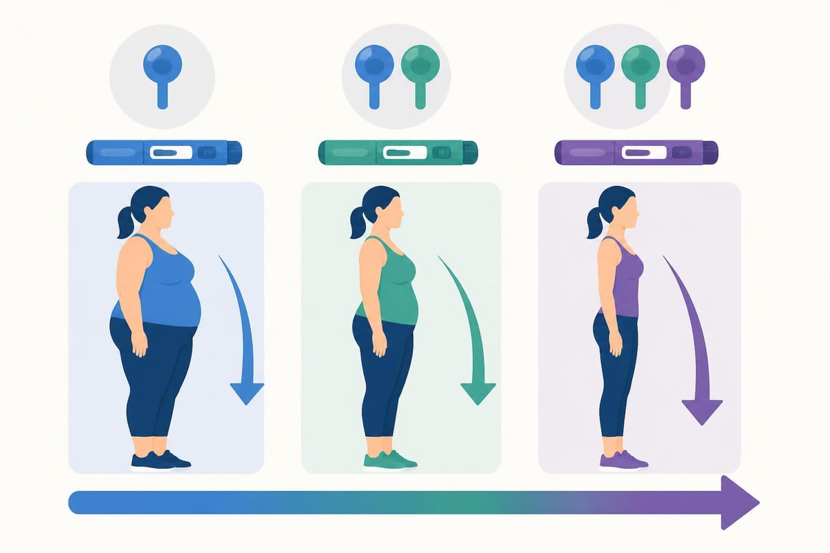 Peptide comparison chart