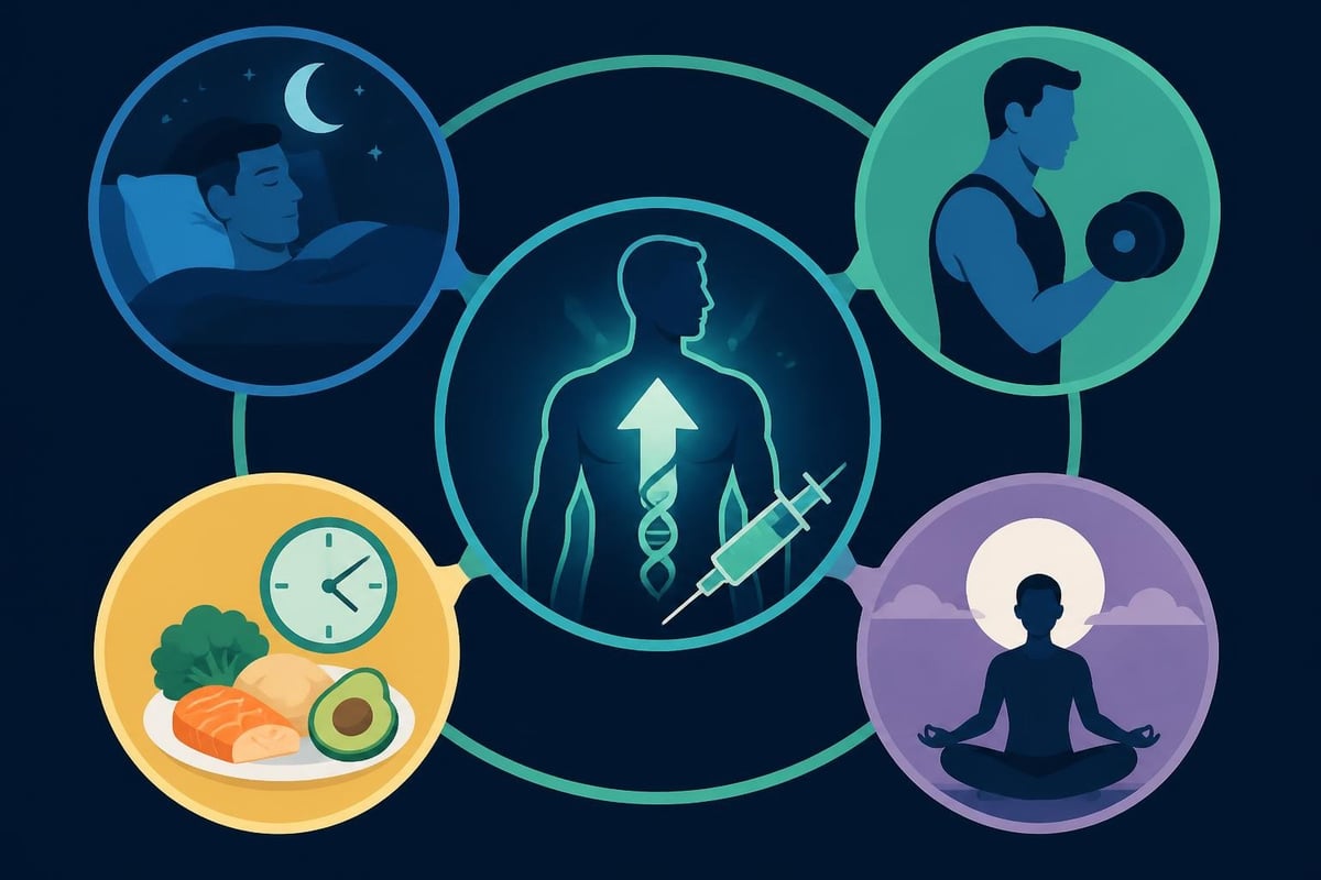 Lifestyle factors for HGH optimization