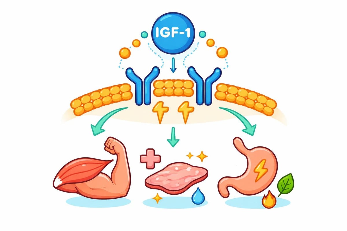 IGF-1 cellular mechanism