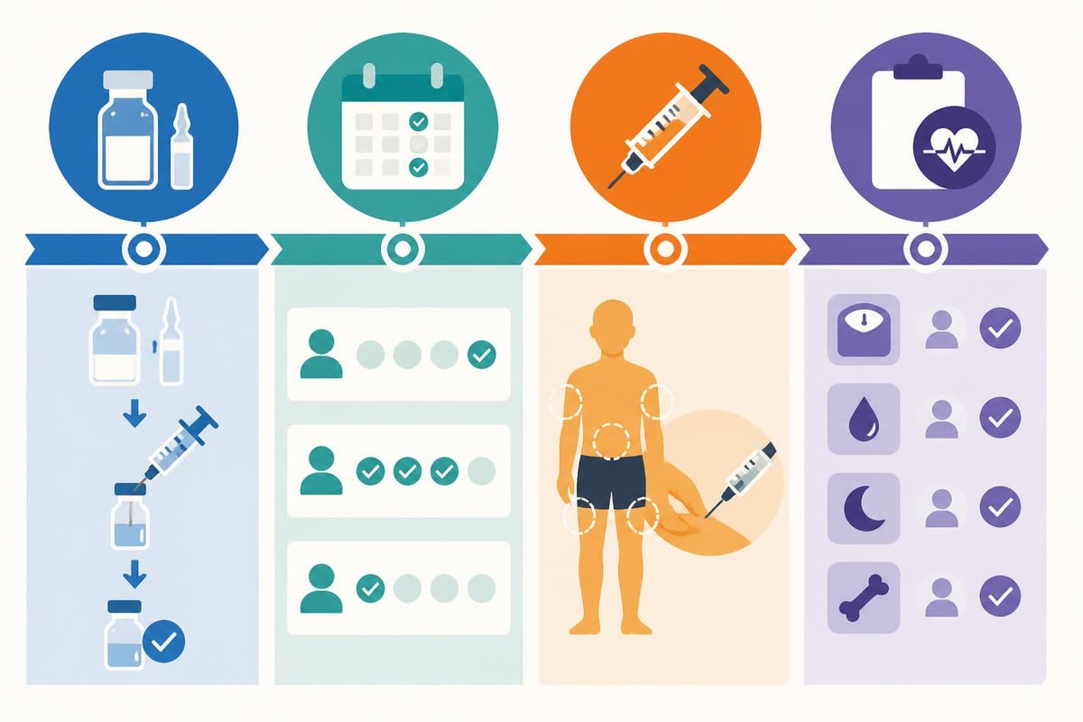 Growth hormone administration