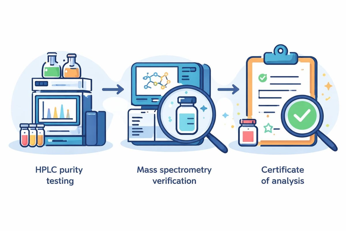 Peptide quality testing