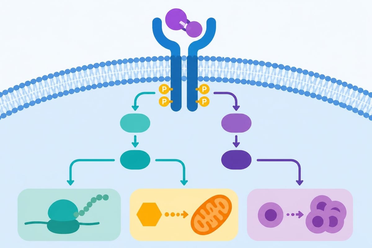 IGF LR3 cellular pathways