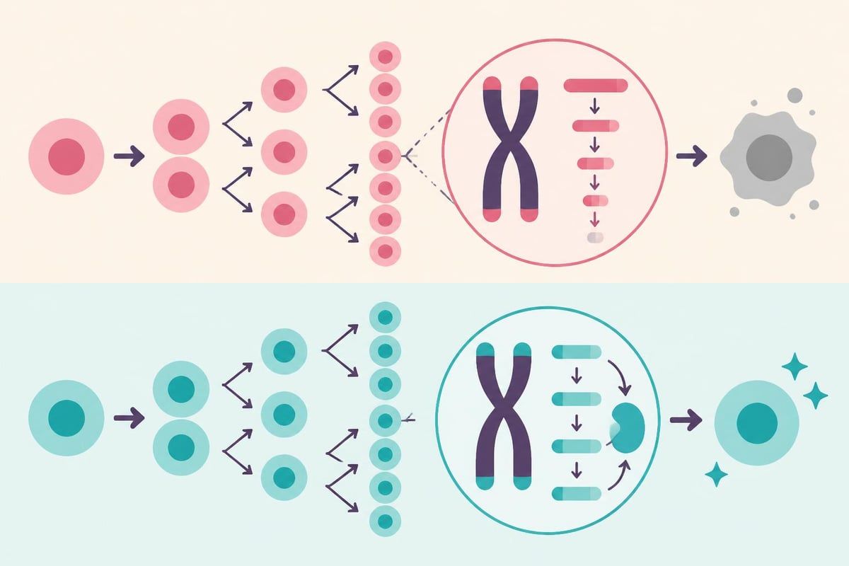 Telomere shortening process