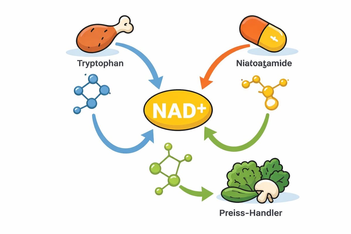NAD biosynthesis pathways