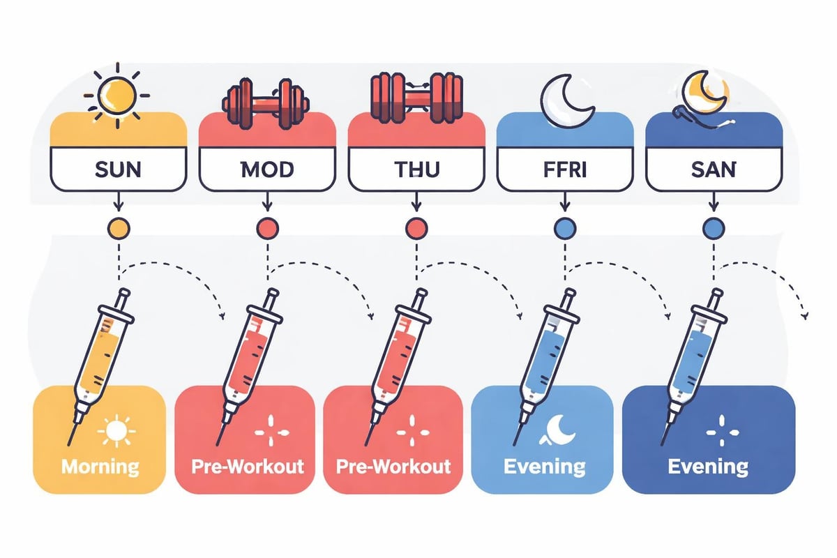 Peptide dosing schedule