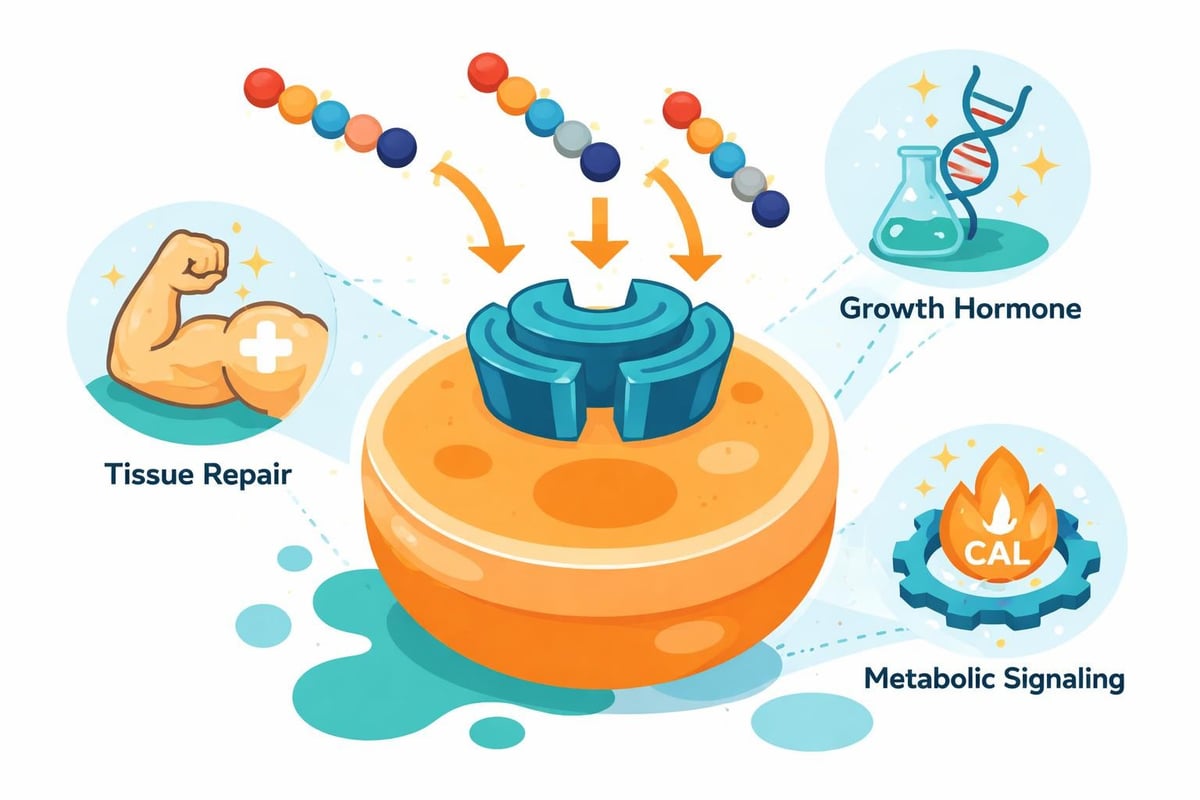 Peptide therapeutic pathways