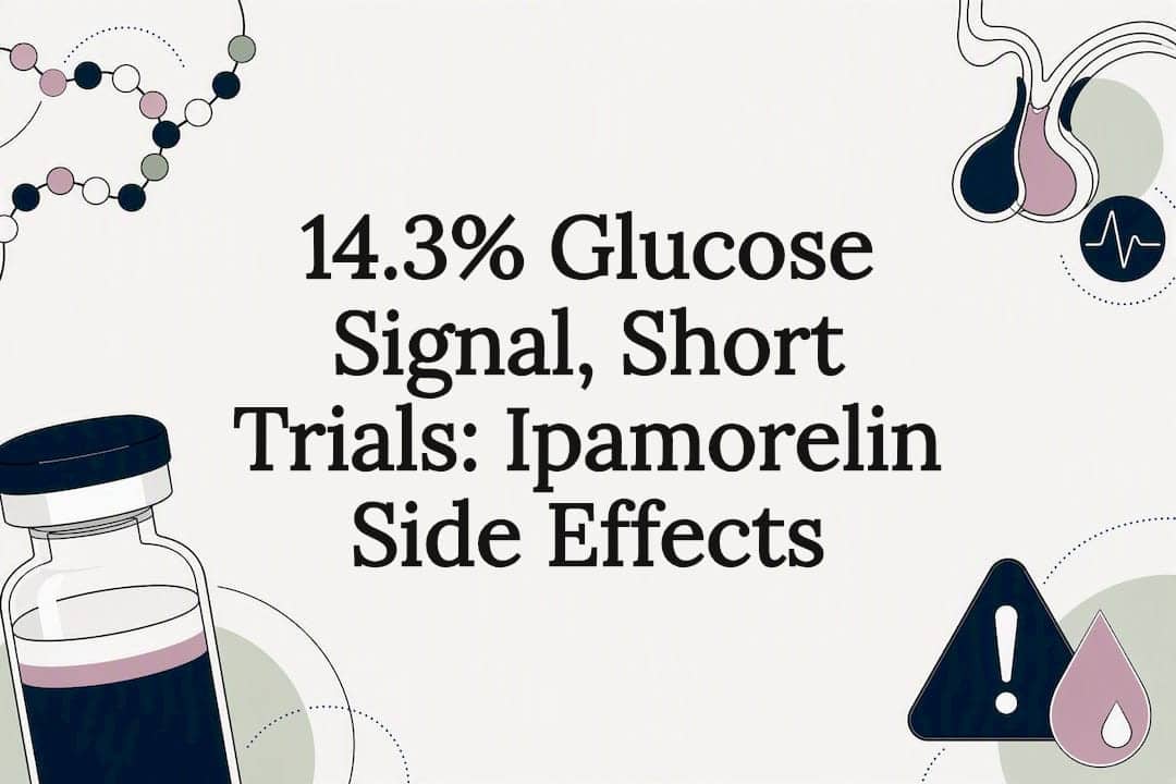 14.3% Glucose Signal, Short Trials: Ipamorelin Side Effects