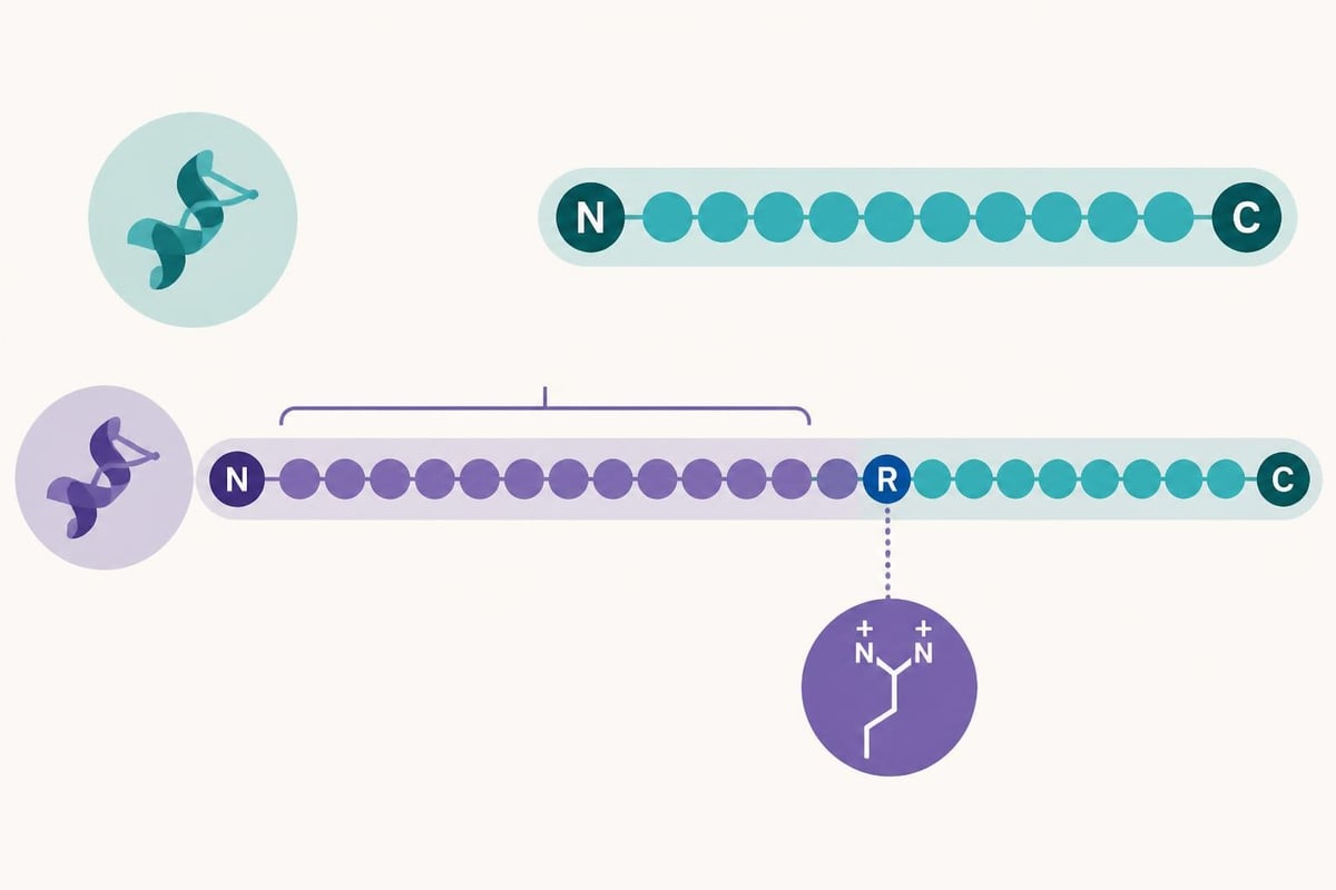 IGF-1 LR3 molecular modifications