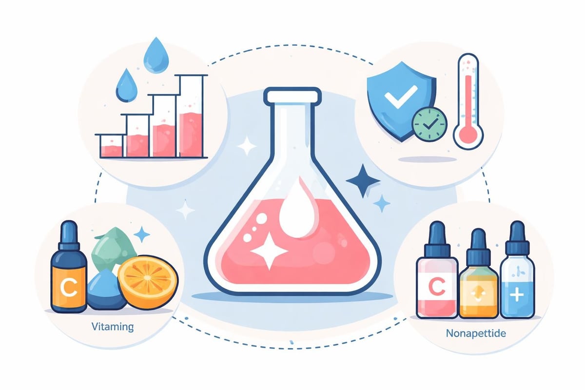 Skincare formulation process