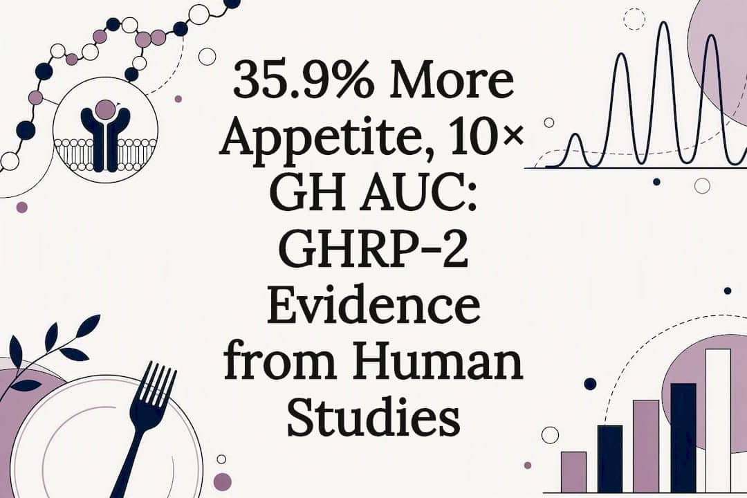 35.9% More Appetite, 10&times; GH AUC: GHRP-2 Evidence from Human Studies