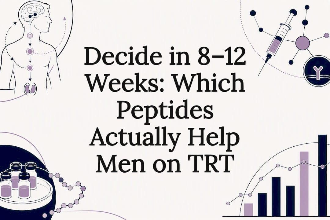 Decide in 8&ndash;12 Weeks: Which Peptides Actually Help Men on TRT